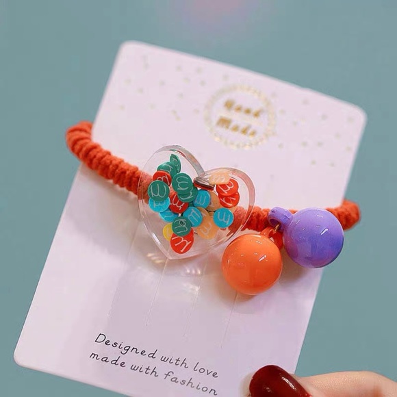 2/$15  🆕M&M cute elastic hair tie 2 packs - Picture 3 of 5